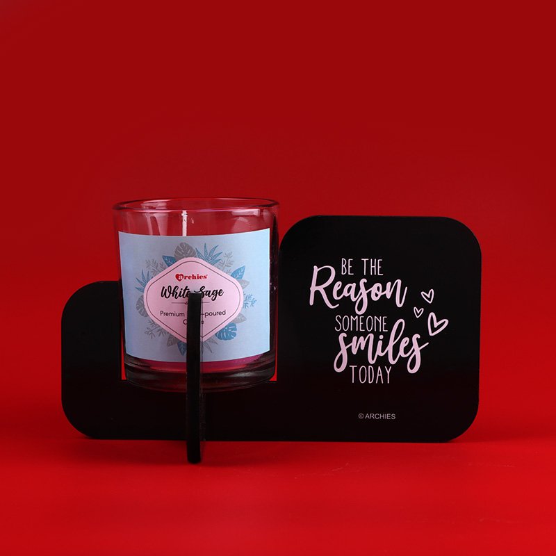 Be The Reason Someone Smiles Today Candle Stand