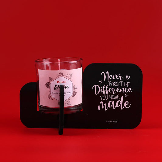 Never Forget The Difference You Have Made Candle Stand