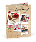 My Heart Is Forever Yours Personalised Card