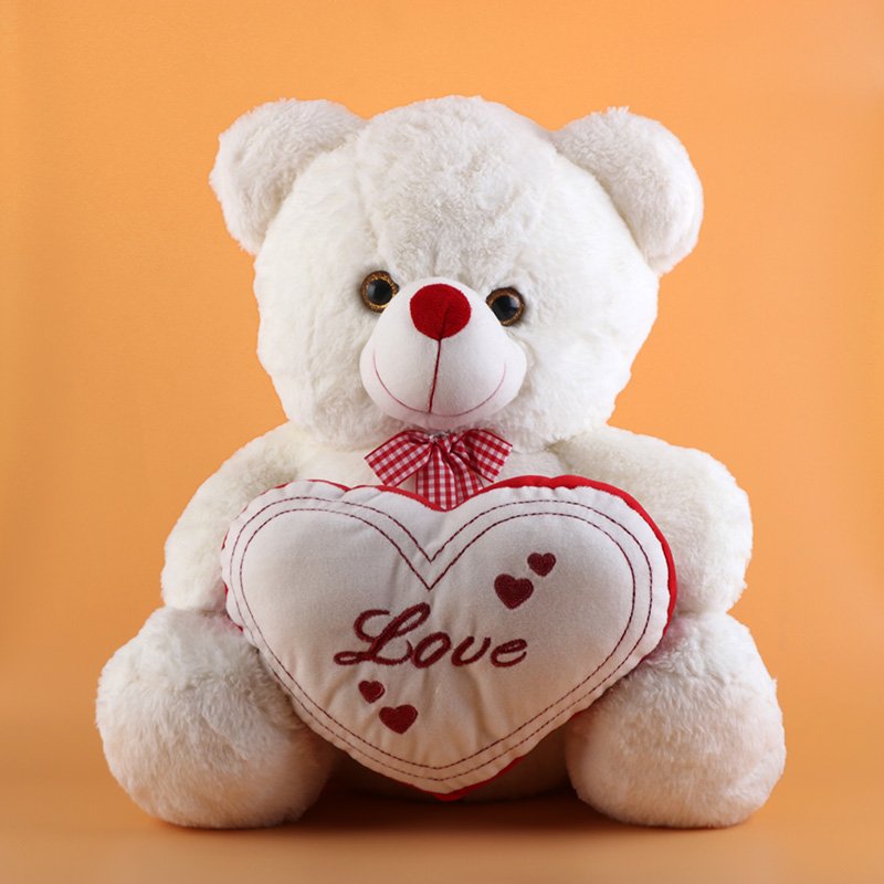Sweetheart White Teddy Soft Toy 50cm
