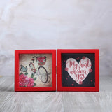 Red Big Twin Photoframe