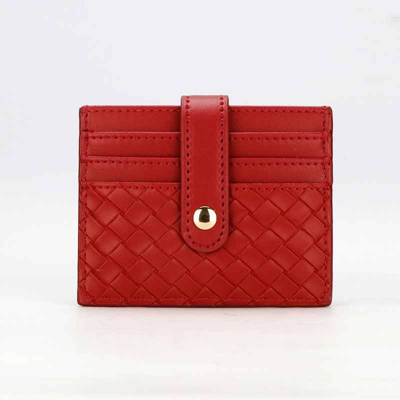 Charming Design Purplish Red Small Wallet For Womens