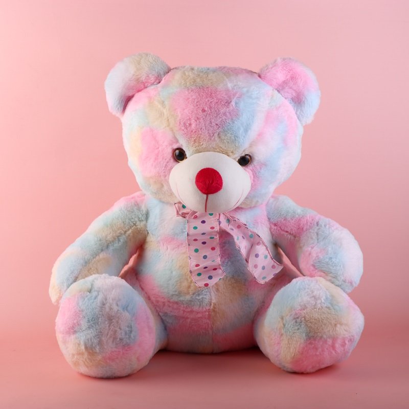 Rainbow Teddy Soft Toy 60cm