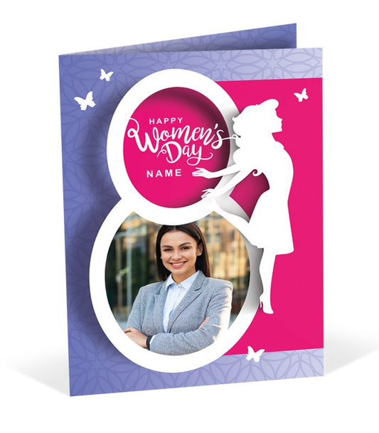 Charming Happy Womens Day Greeting Card