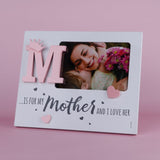 Is For My Mother and I Lover Her Wooden Photoframe