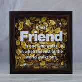 A Real Friend Yellow Flower Quotation