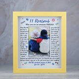 11 Reasons Why You Are An Awesome Friend Photoframe