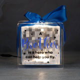 Brother is A Hero Who Can Help You Fly Lighting Quotation