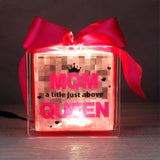 Mom A Title Just Above Queen Lighting Quotation