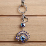 New Stone Evil Peacock 14cm Keychain
