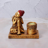 Candle Stand with Buddha