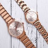 The Golden Color Couple Wrist Watches