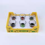 The Beautiful Design Shots Tray Glass