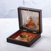 The Elegant Design in Golden Color of Shri Sai Baba