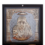 The Elegant Design in Golden Color of Shri Sai Baba