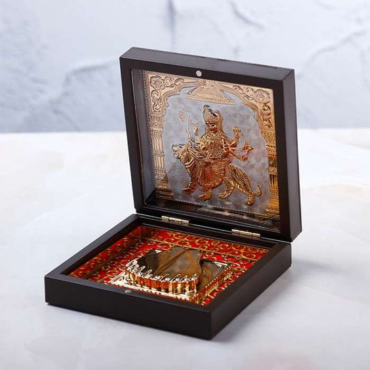 The Beautiful Design in Golden Color of MATA RANI