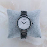 Grey And Black Chain Watch For Women