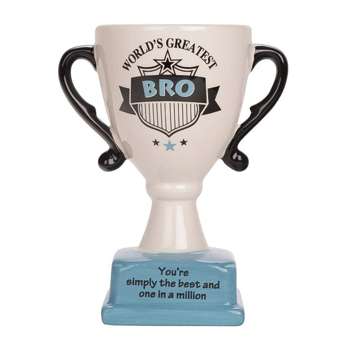 Home Decor Showpiece Gift Trophy For World Best Brother