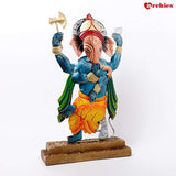Divine Multicolor Ganesha Idol