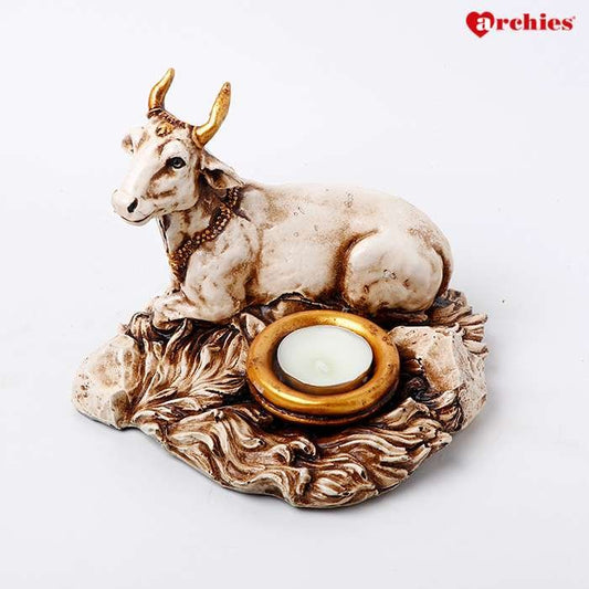 Beautiful Cow Desi Archies Candle Stand