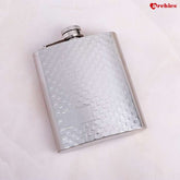 Archies Silver Stainless Steel Hip Flask