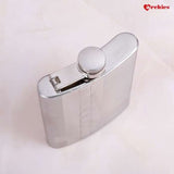 Archies Sturdy Silver Stainless Steel Hip Flask