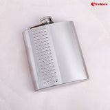 Archies Textured Designed Stainless Steel Hip Flask