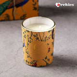Archies Yellow Arabian Musk And Royal Sandalwood Candle And Diffuser Set