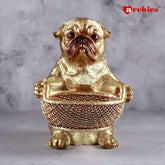 Archies Cute Puppy Metal Basket