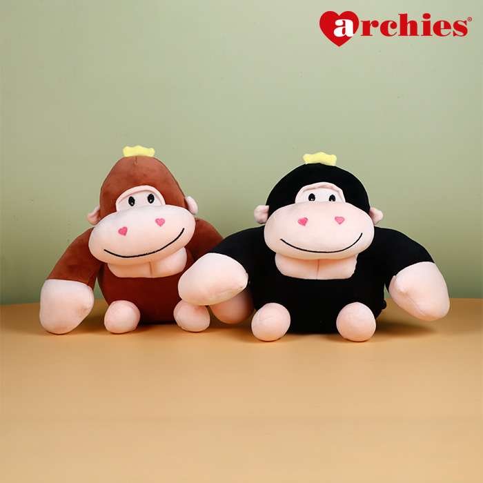 Archies King Gorilla Soft Toy 30 cm Assorted Color