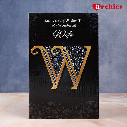 Anniversary Card For Your Wonderful Wife