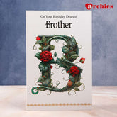 Dearest Brother Birthday Card
