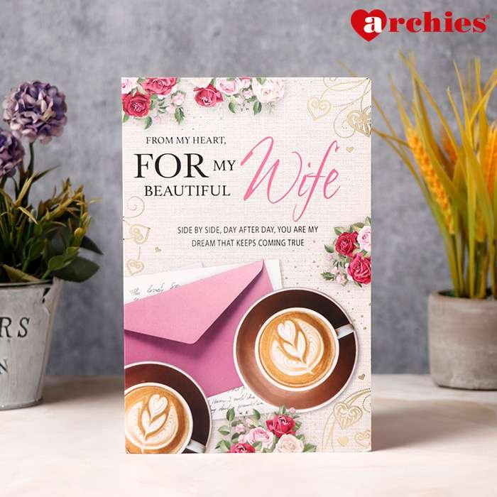 From My Heart Love Card For Wife