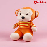 Archies Cute Brown Monkey Soft Toy 30 cm