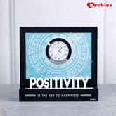 Archies Motivational Quotation Stand With Clock