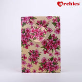 Archies Pink Flower Paper Bag Pack of 2