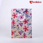 Archies Flower Printed Paper Bag Pack of 2
