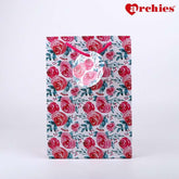Archies Rose Design Paper Bag Pack of 2