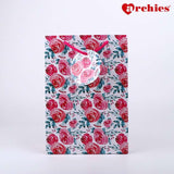 Archies Rose Design Paper Bag Pack of 2