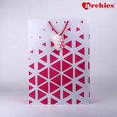 Archies Pink Triangle Large Paper Bag Pack of 3