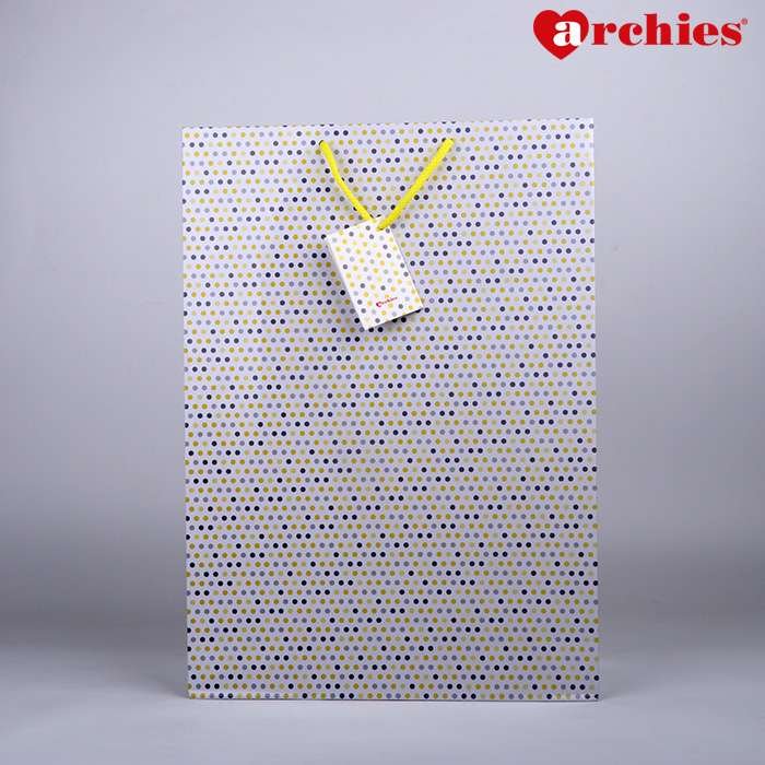 Archies Polka Dots Large Paper Bag Pack of 3
