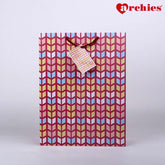 Archies Sweet Pink Medium Paper Bag Pack of 3