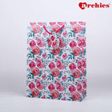 Archies Rose Design Medium Paper Bag Pack of 3