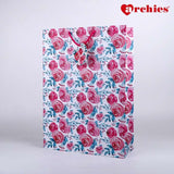 Archies Rose Design Large Paper Bag