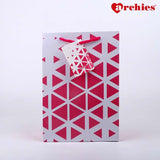 Archies Pink Triangle Paper Bag Pack of 3