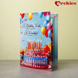 Archies A Birthday Wish For Wonderful You Musical Greeting Card
