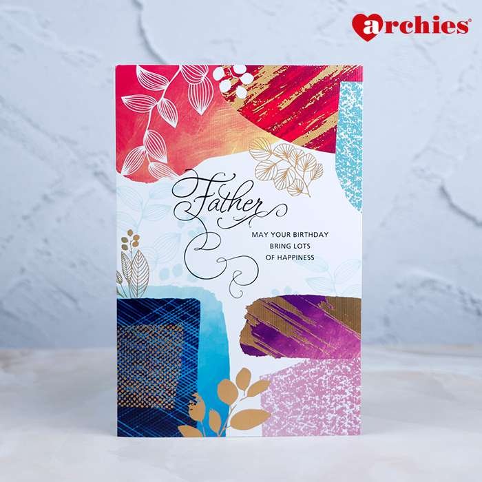 Archies May Your Birthday Bring Lots Of Happiness Birthday Card For Father
