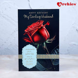 Archies Birthday Greeting Card For Darling Husband