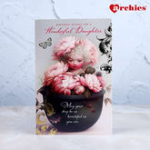 Archies Birthday Wishes For A Wonderful Daughter Greeting Card