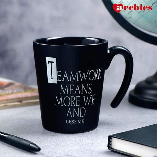 Archies Teamwork Means More We And Less Me